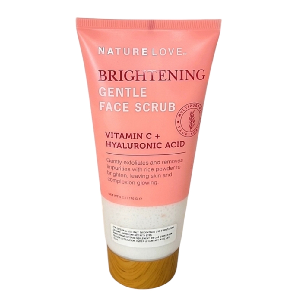 NATURE LOVE Brightening Gentle Face Scrub Vitamin C HLA